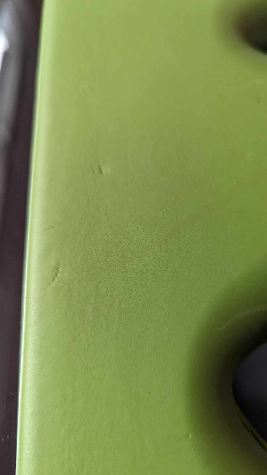 Eva Lundgreen for IKEA 2011 Barnslig splat children's green foam mirror - preloved
