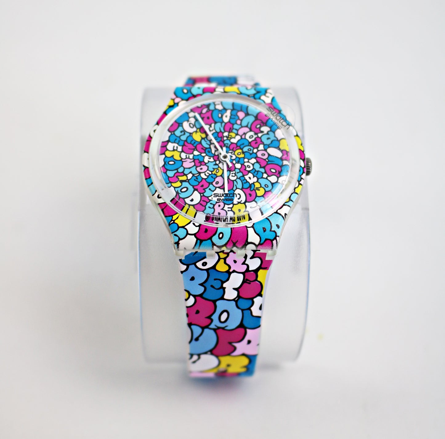 KIDROBOT for Swatch Watch and 3" Dunny set Love Song by Tilt - RETIRED UNUSED