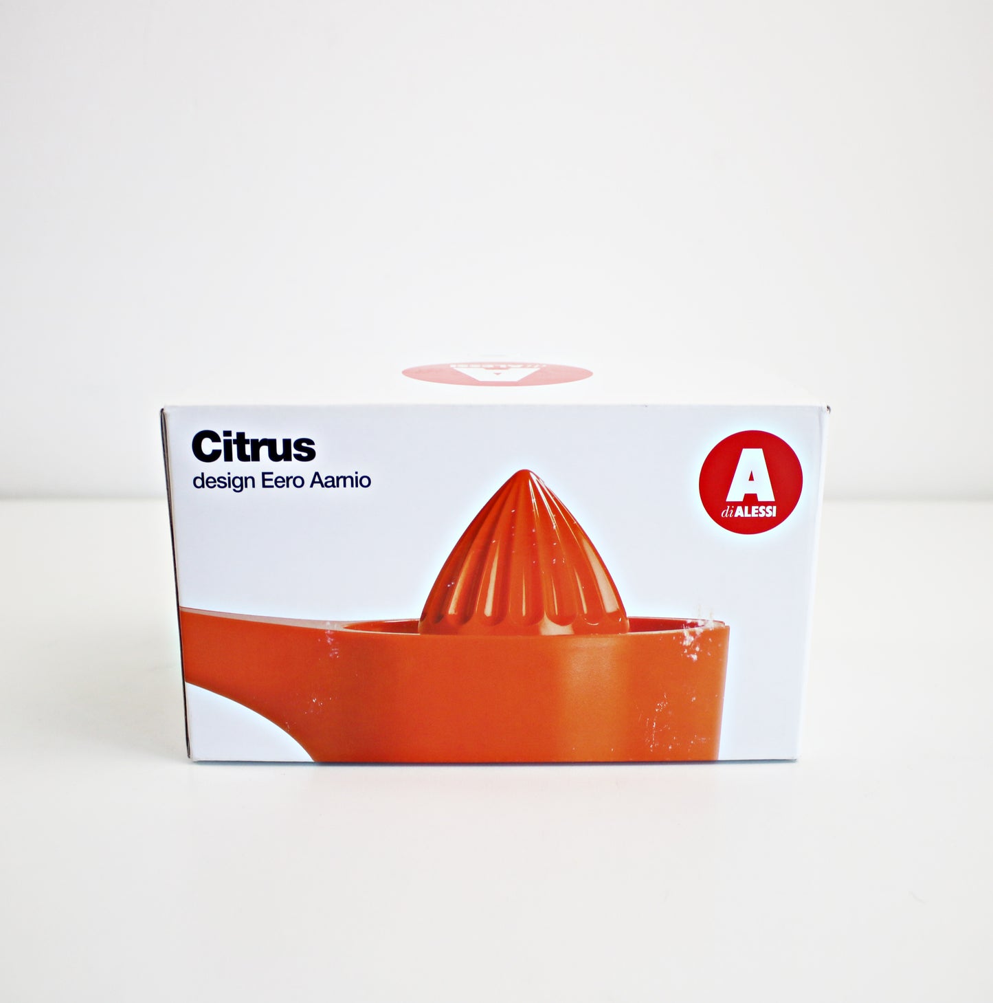 Eero Aarnio for Alessi Citrus juicer - Pomegranate rare retired Y2K colour - unused stock 2009