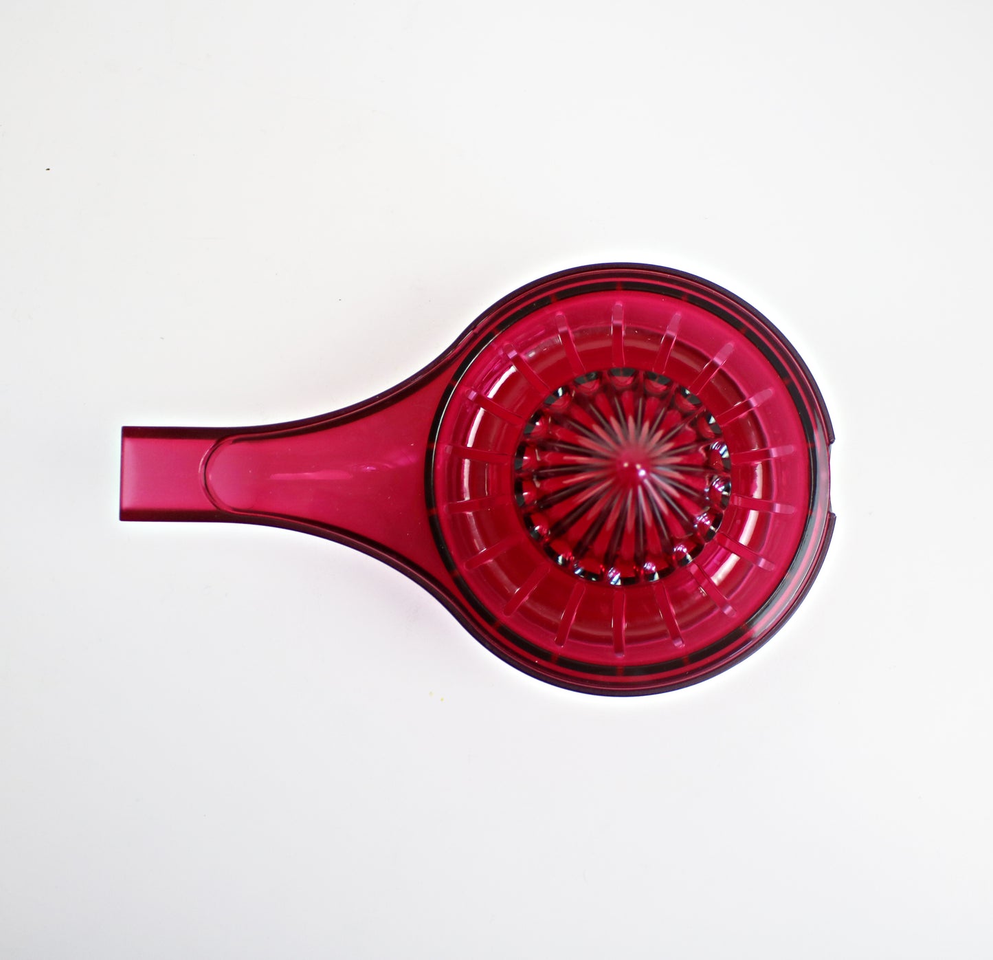 Eero Aarnio for Alessi Citrus juicer - Pomegranate rare retired Y2K colour - unused stock 2009