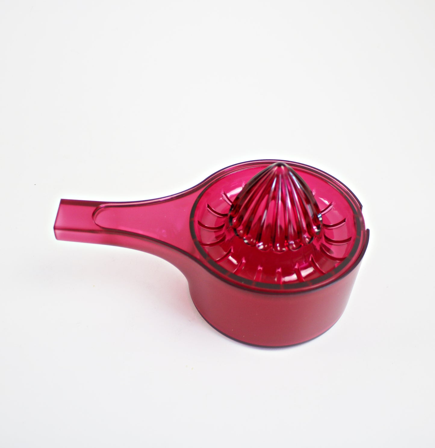 Eero Aarnio for Alessi Citrus juicer - Pomegranate rare retired Y2K colour - unused stock 2009