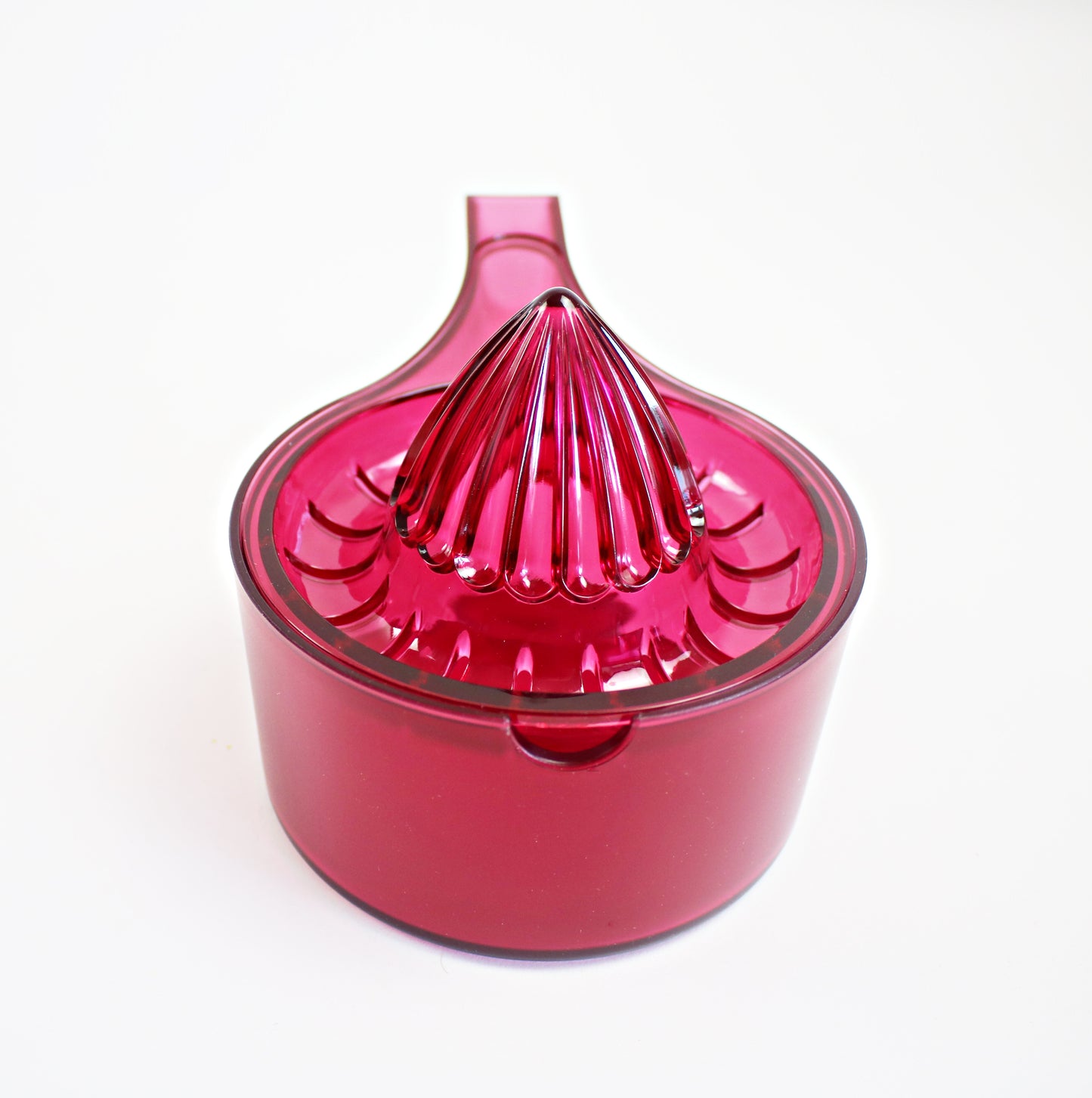 Eero Aarnio for Alessi Citrus juicer - Pomegranate rare retired Y2K colour - unused stock 2009