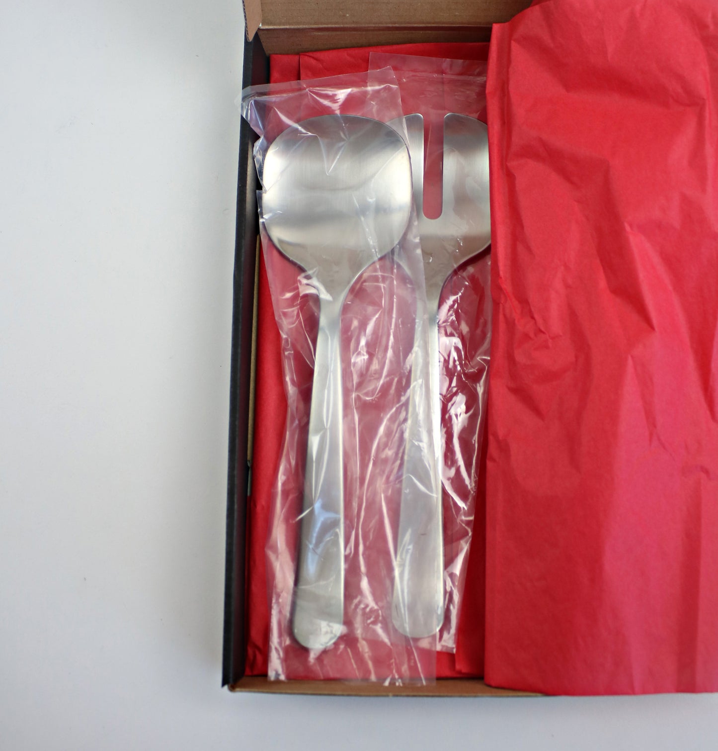 Robert Welch Aaron salad servers - boxed and unused - retired 2009