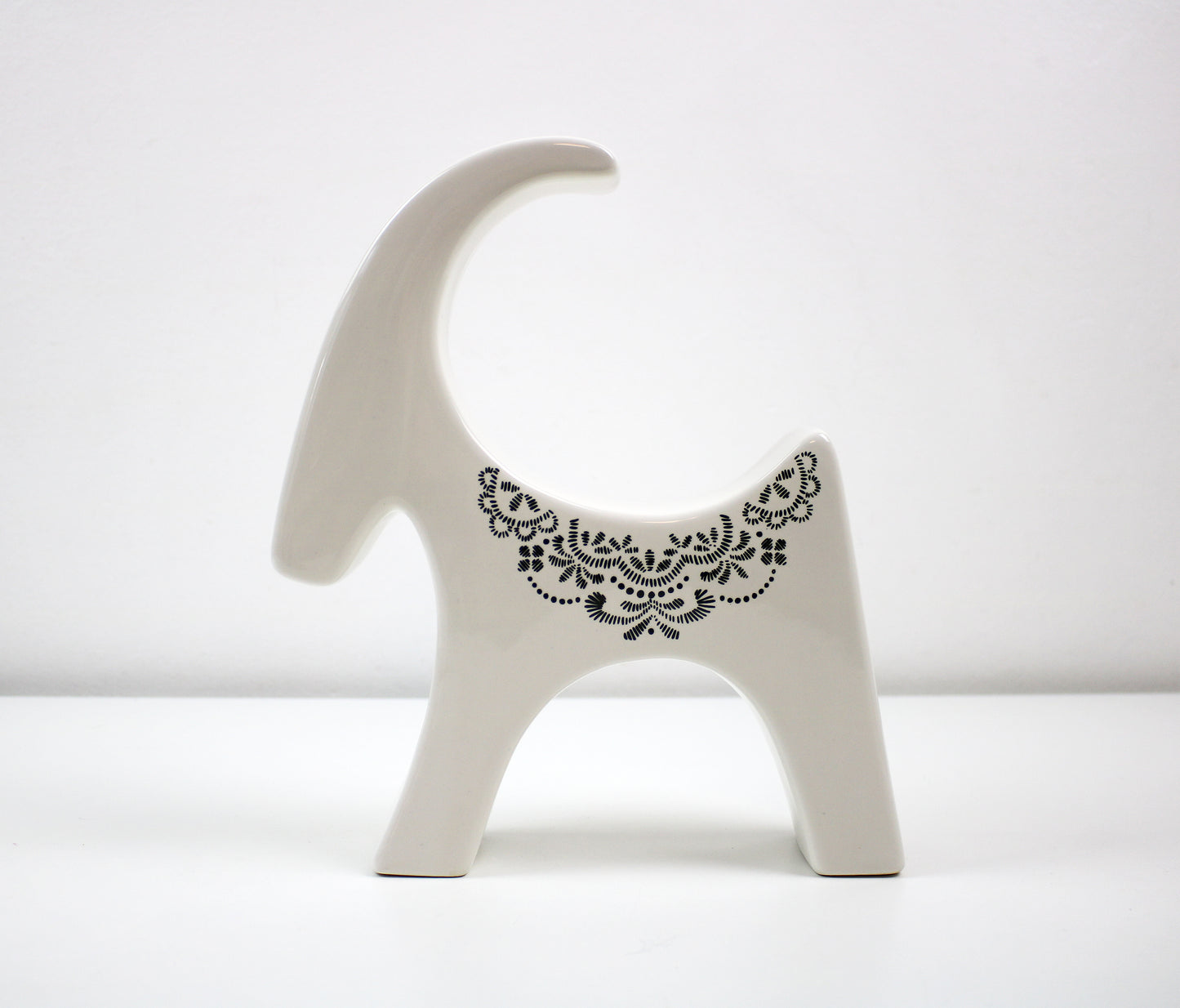 Retired preloved IKEA ceramic goat - Vinter 2020 range