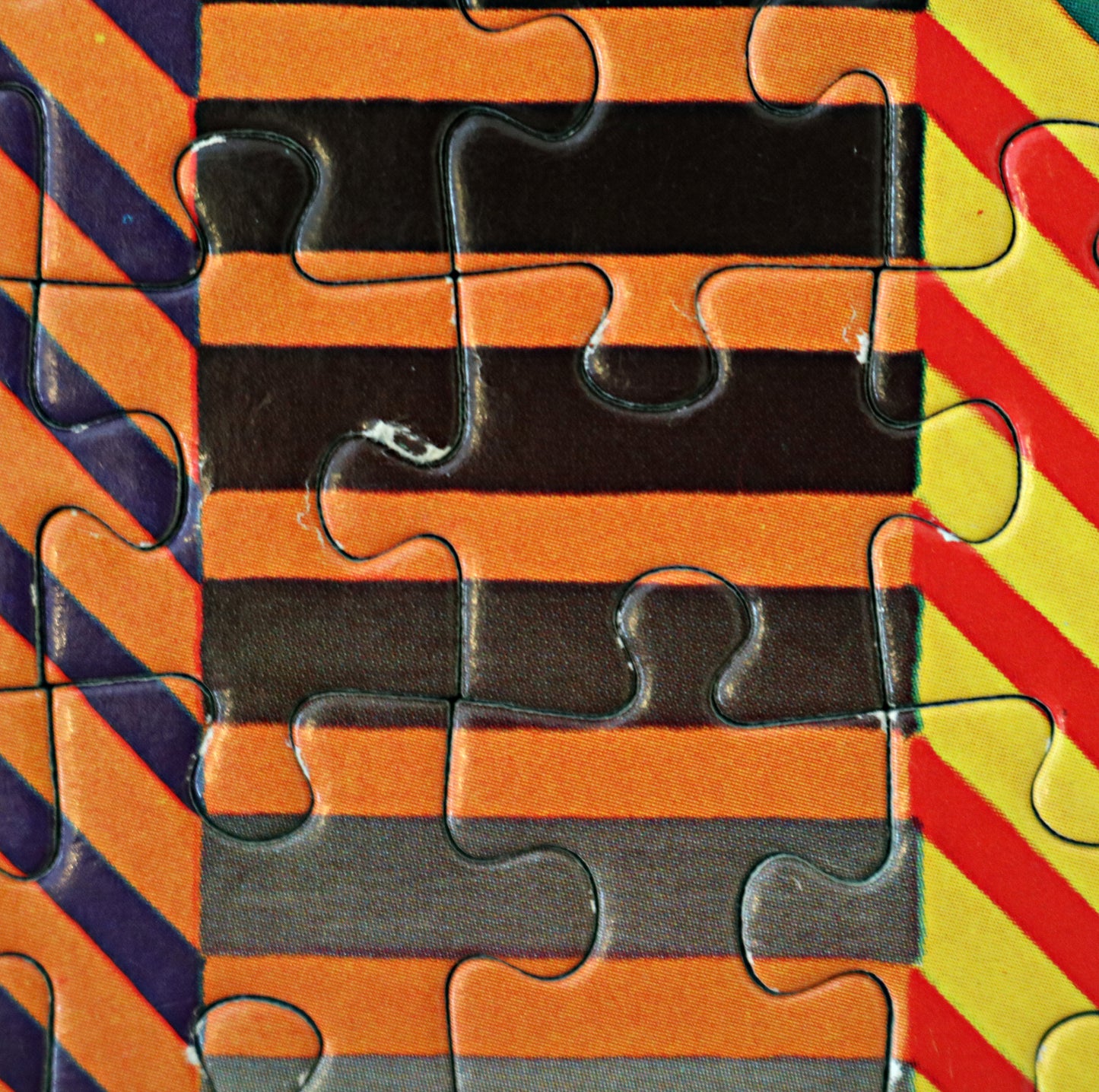 Otto Maier Verlag - rare graphic double-sided jigsaw puzzle for Ravensburger 1973