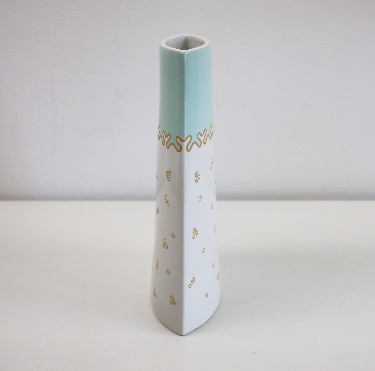 Preloved Zandra Rhodes for Royal Albert ellipse shaped ceramic vase