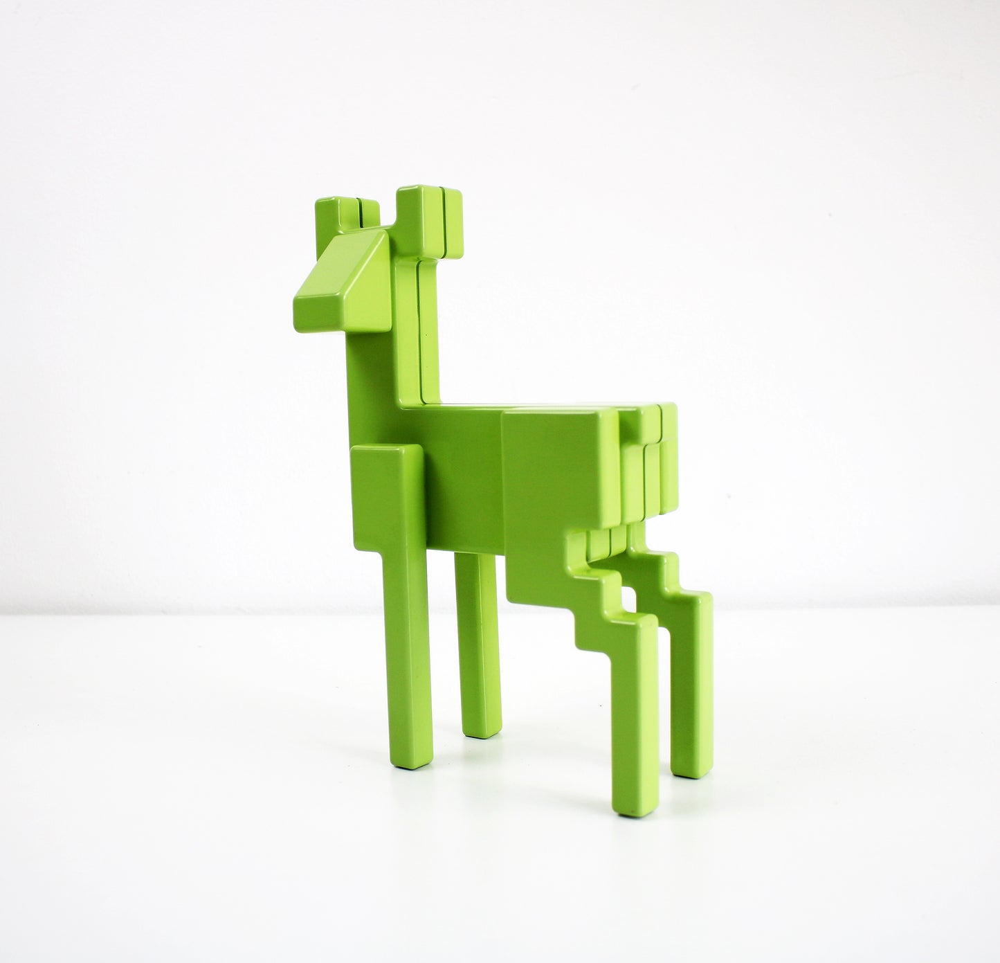 Retired and preloved Samspelt pixel deer by Monika Mulder for IKEA 2 colours available