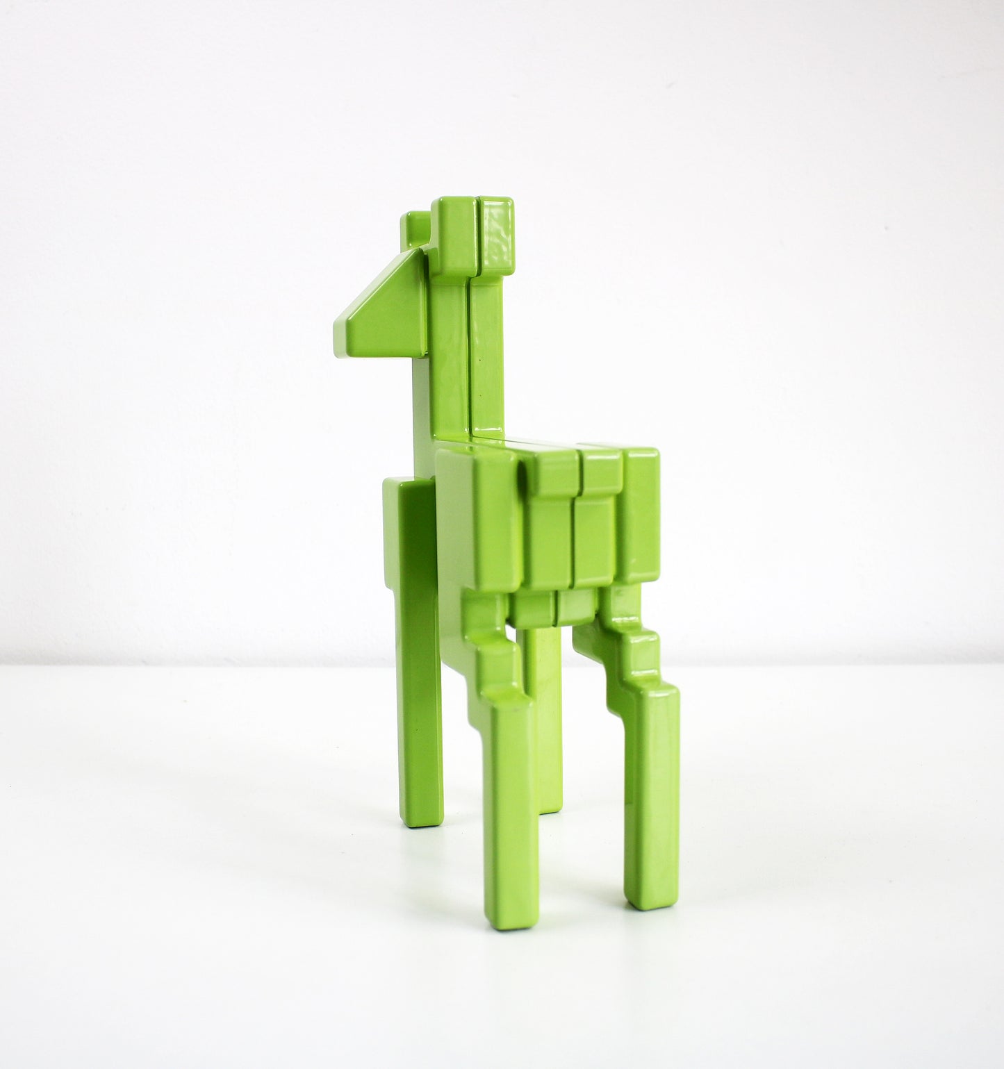 Retired and preloved Samspelt pixel deer by Monika Mulder for IKEA 2 colours available