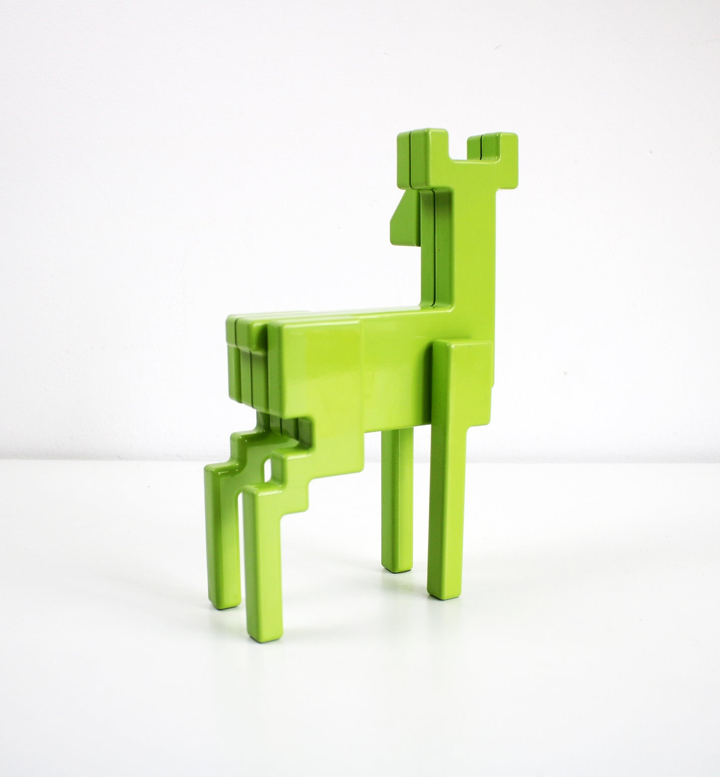 Retired and preloved Samspelt pixel deer by Monika Mulder for IKEA 2 colours available