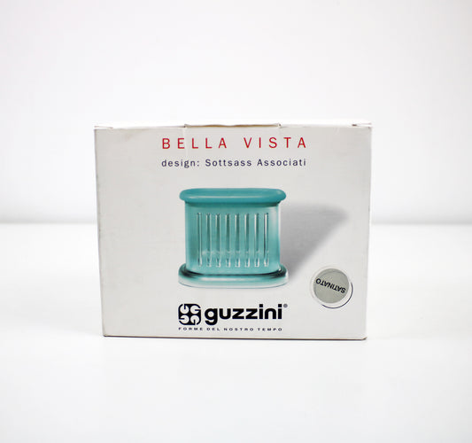 Rare canister by Sottsass for Guzzini 90s/Y2K unused in original box.