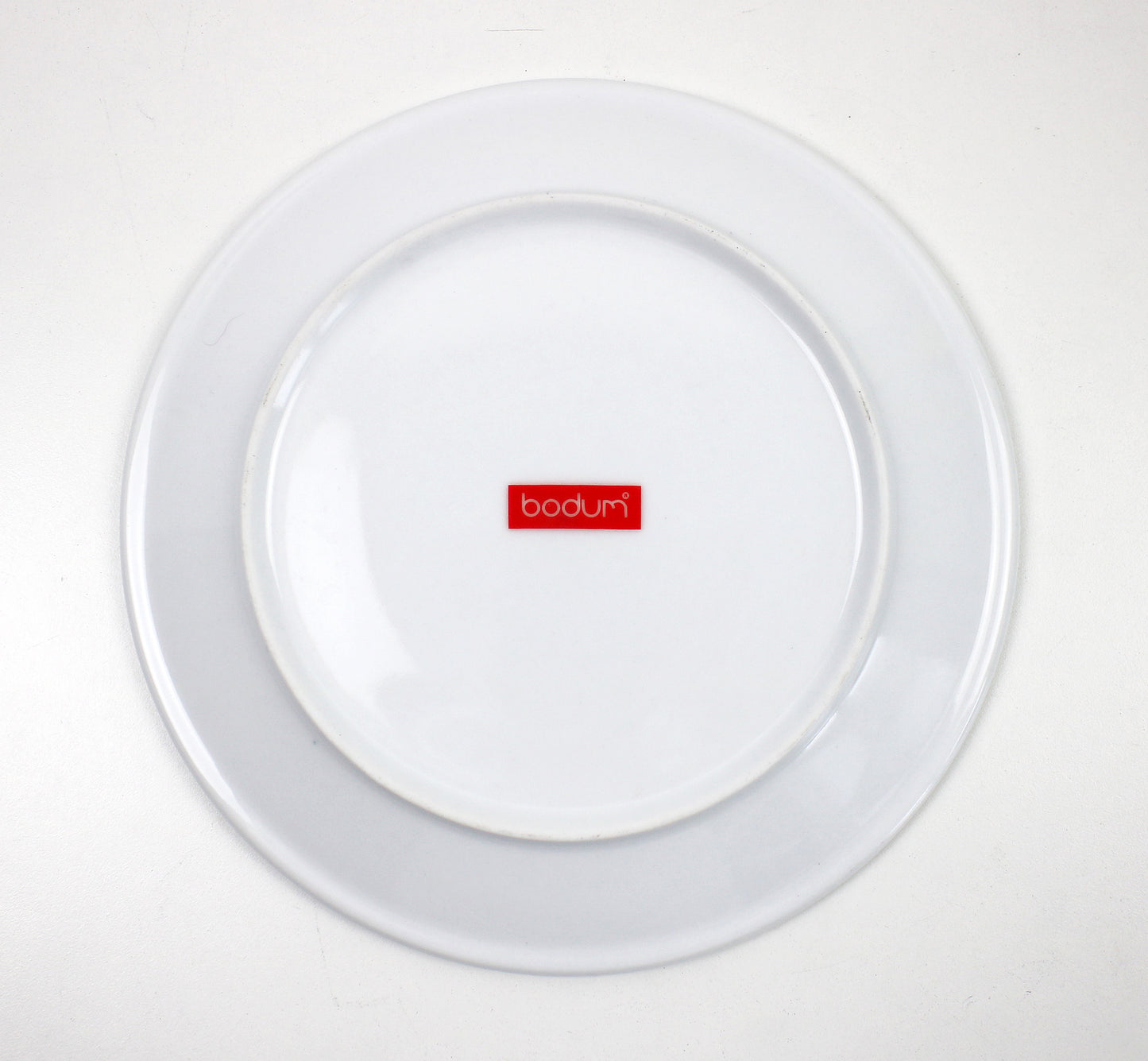 Preloved and retired dinner plate by Bodum