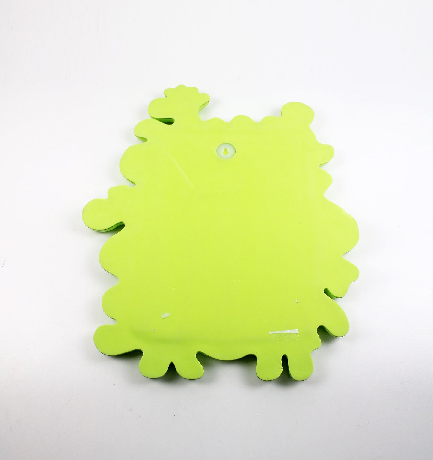 Eva Lundgreen for IKEA 2011 Barnslig splat children's green foam mirror - preloved