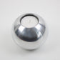 nassjo aluminium orb spherical ball candle holder by ehlen johansson for ikea 2010s space age y2k