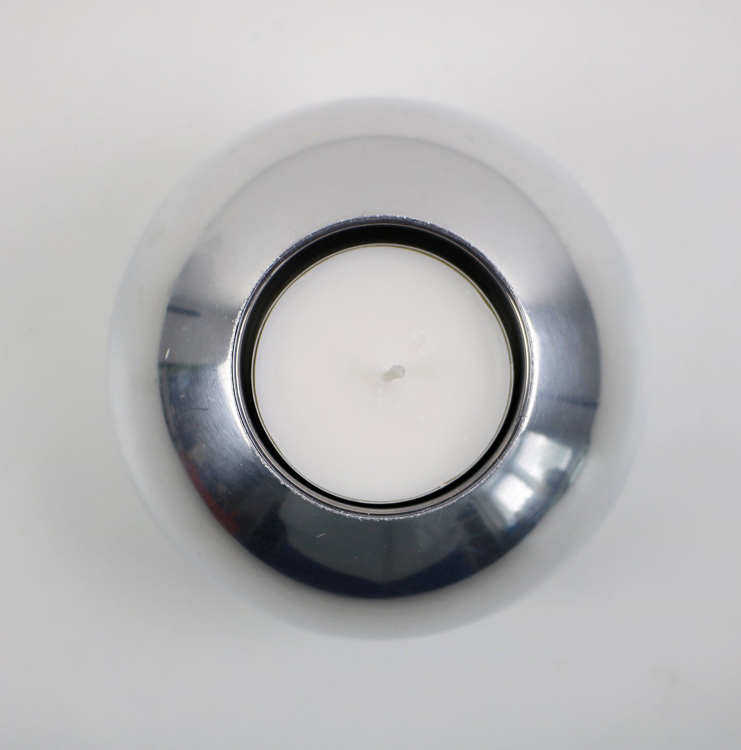 Nassjo aluminium candle holder - Johansson for IKEA 2010s preloved NÄSSJÖ