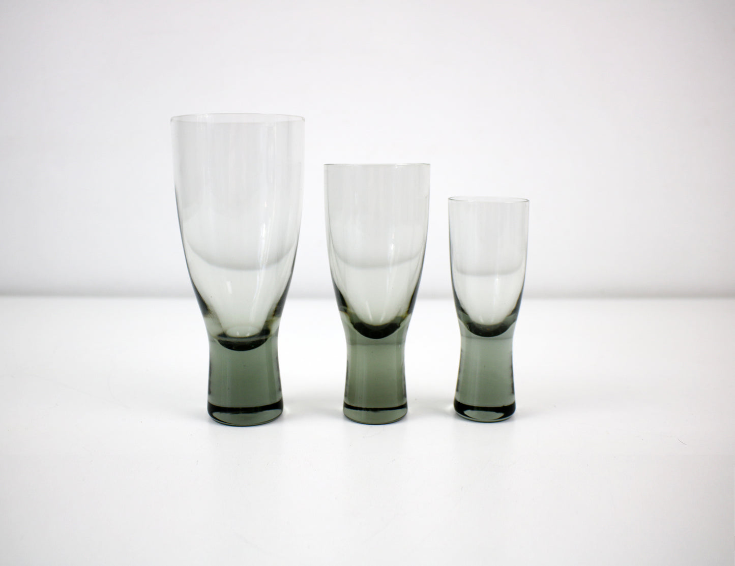 Pairs of Canada glasses by Per Lutken for Holmegaard - different sizes available