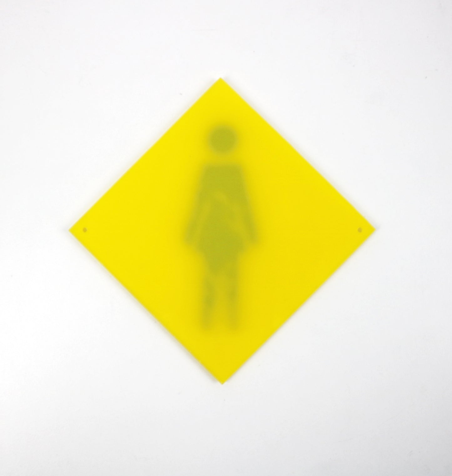 Perspex door sign pair - 1990s Spanish logo