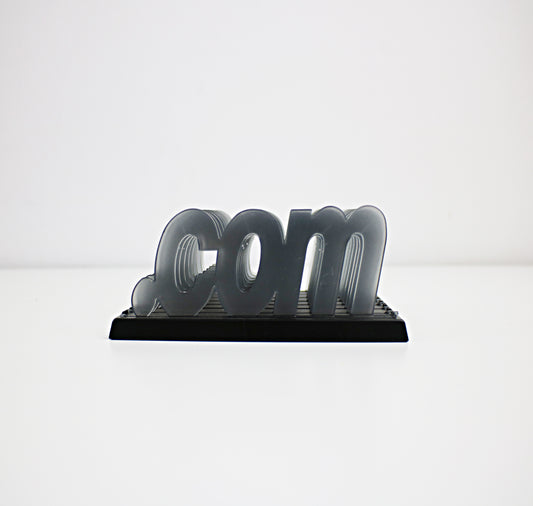 Rare .COM (dot com) CD rack from the late 90s/early 2000s