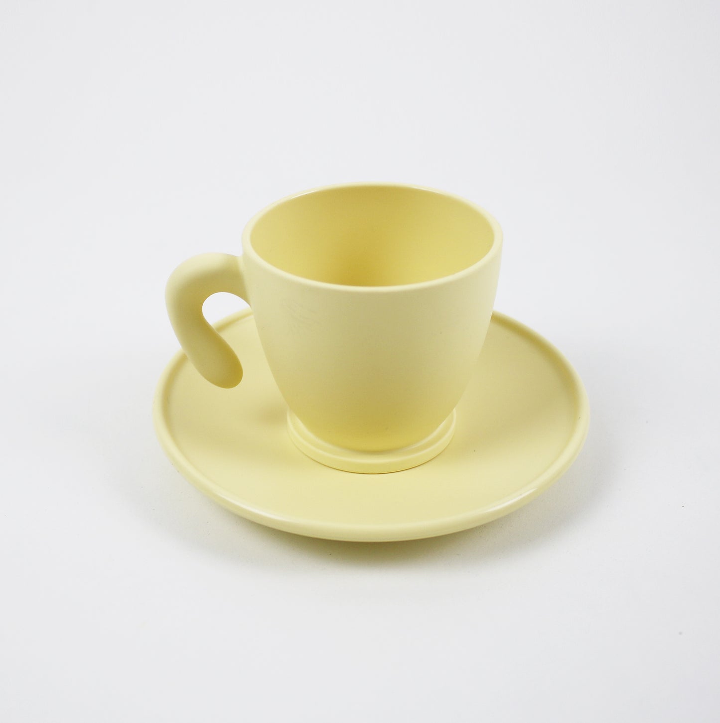 1990s Guzzini Zaza postmodern 4 person coffee set on tray by Angletti and Ruzza
