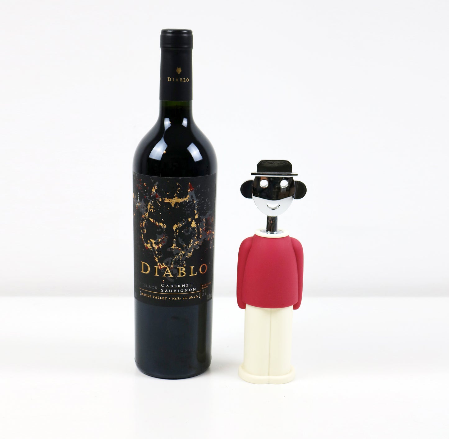 Alessandro Mendini for Alessi Preloved Cavatappi corkscrew - Alesandro M Red