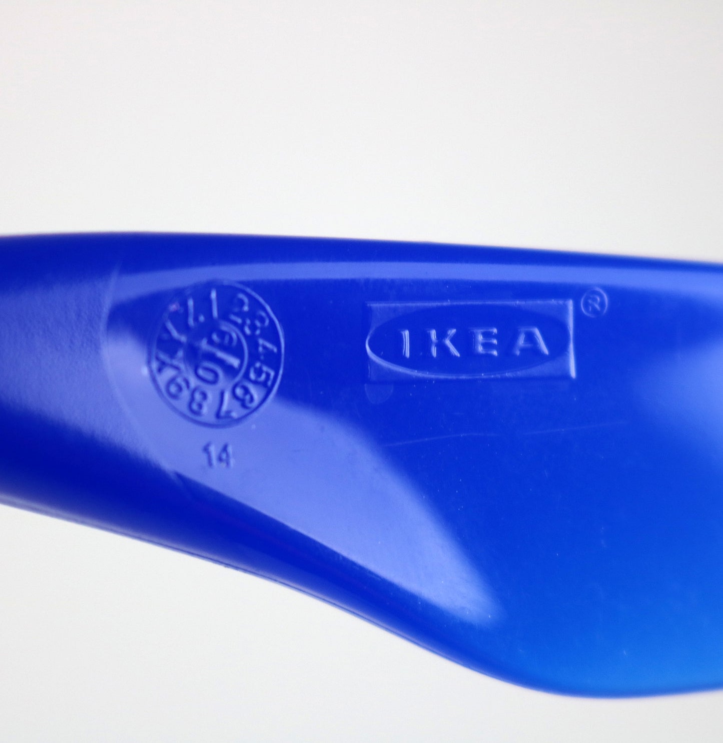 Rare TRIO of 2009 plastic cutlery by IKEA Kalas postmodern / Y2K alien design