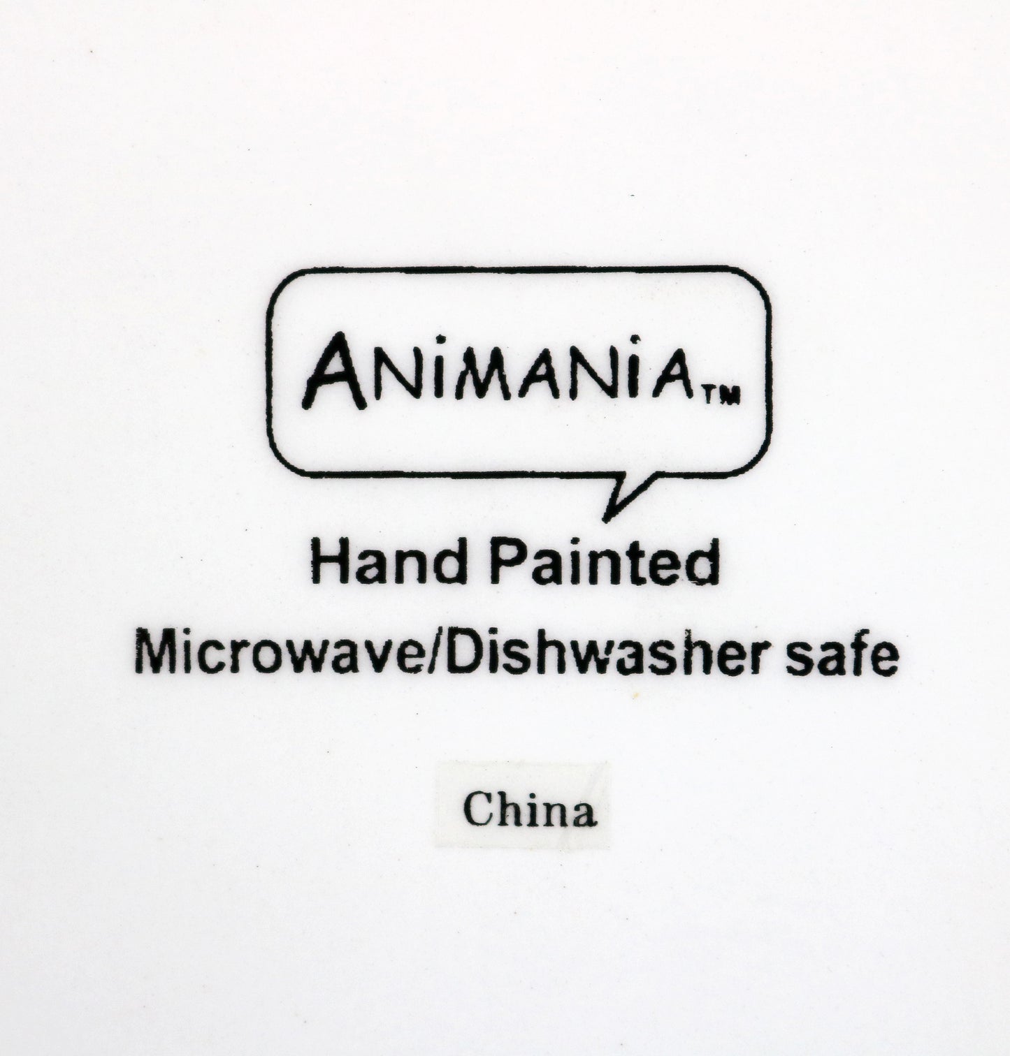 Early 2000s Animania ceramic plate - 2 available - preloved