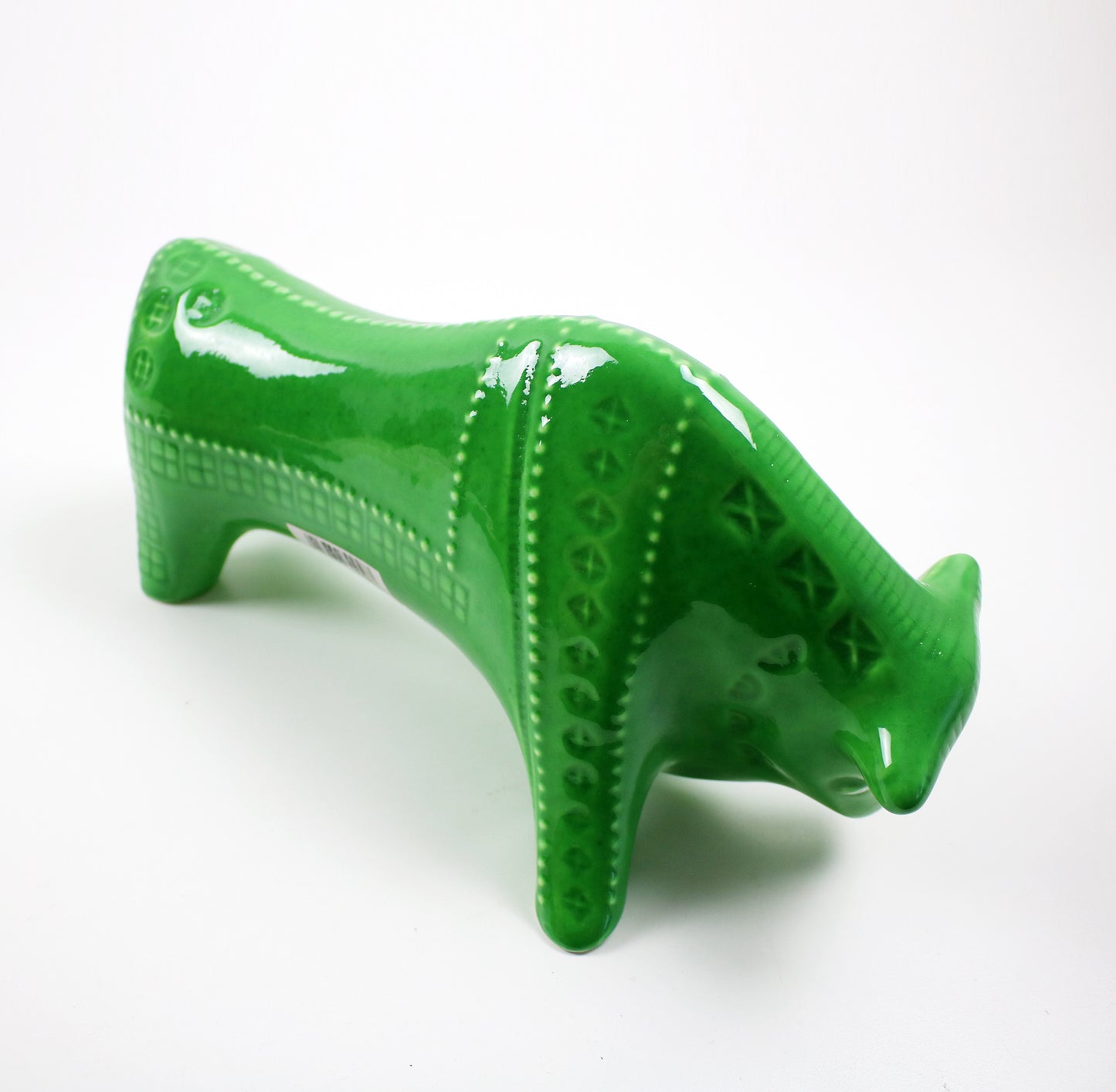 Mid century style ceramic bull by Habitat 2013 old stock