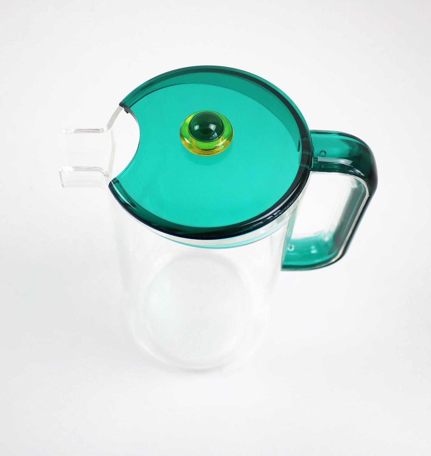 Memphis inspired Italian water jug - Colors acrylic range by Guzzini Italy