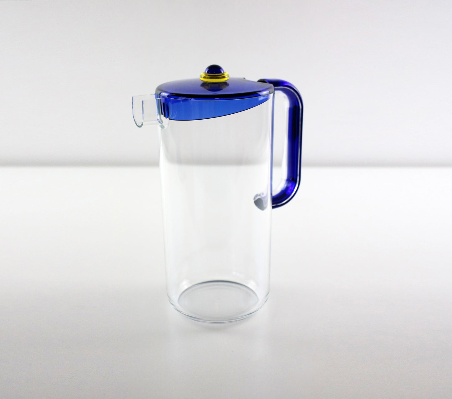 Memphis inspired Italian water jug - Colors acrylic range by Guzzini Italy