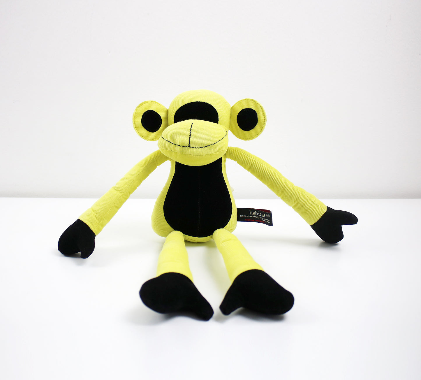 Retired French soft monkey - unused Habitat France 2015