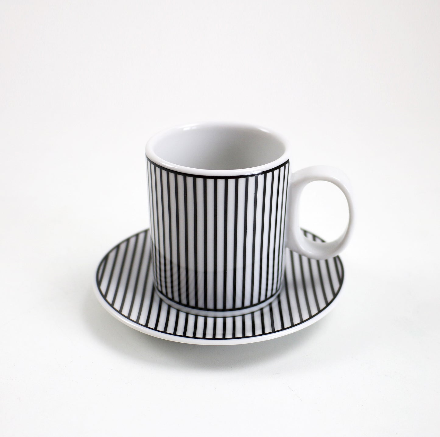 Retired Habitat espresso cup set - Dandy porcelain 2015 Unused stock