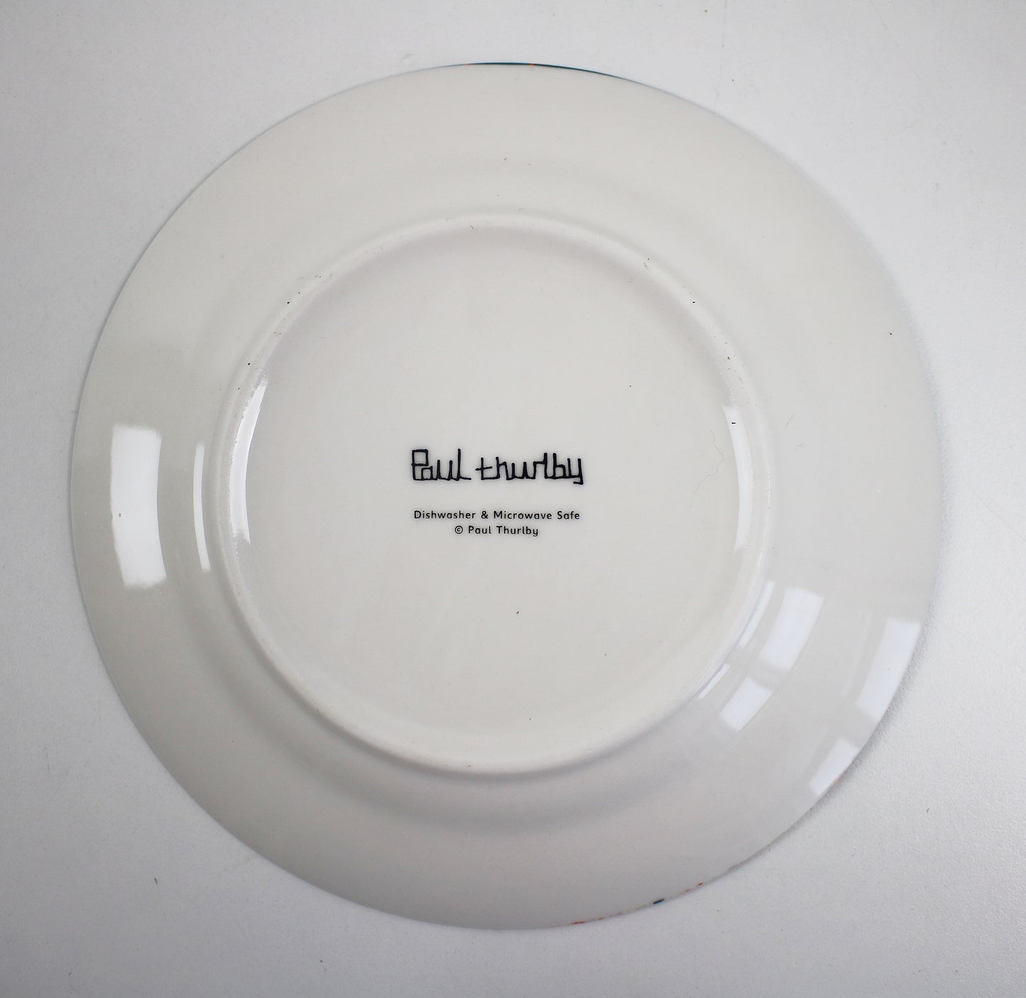 Paul Thurlby Number Plates - set of 4. Retired and unused in original box 2013