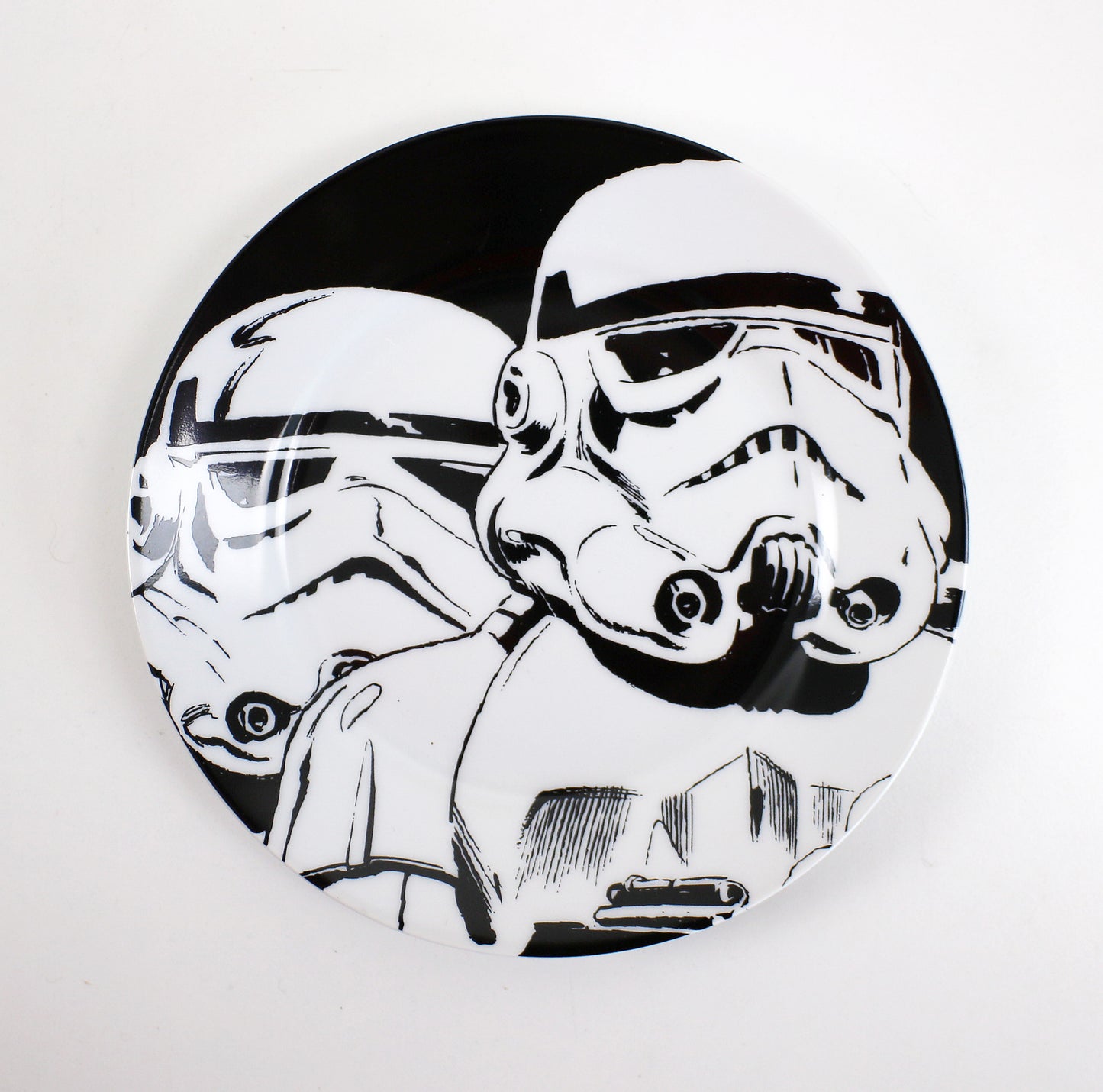 Retired Star Wars Ceramic Plate Set of 4 Four