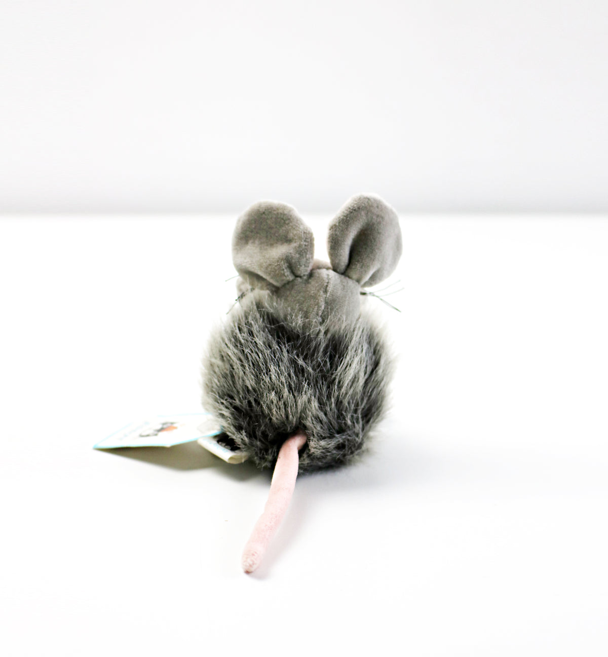 Vintage Jellycat Baby Puffball Mouse unused with tag 2000 retired