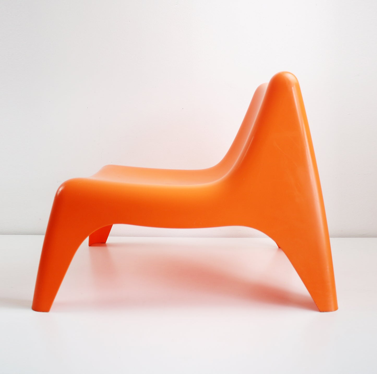 Thomas Sandell for IKEA retired BUNSÖ child's chair - orange 2015