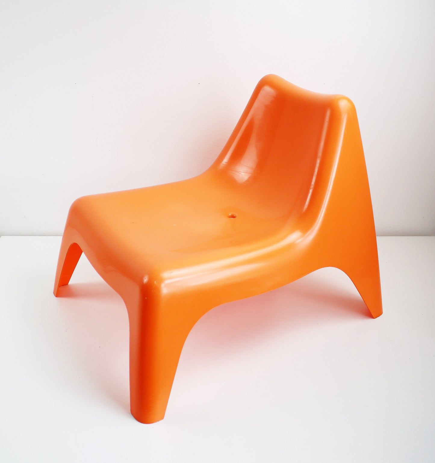 Thomas Sandell for IKEA retired BUNSÖ child's chair - orange 2015