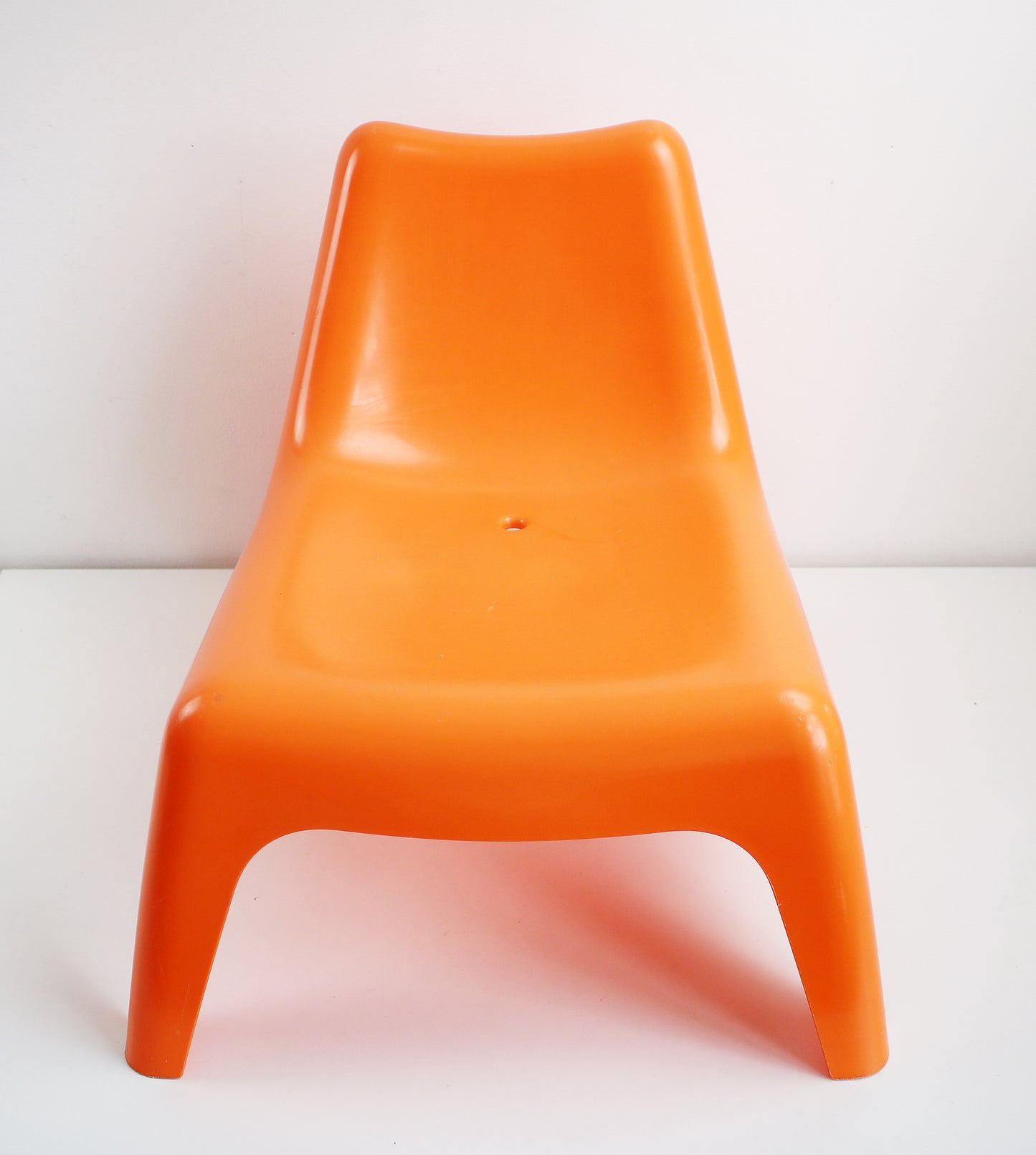 Thomas Sandell for IKEA retired BUNSÖ child's chair - orange 2015