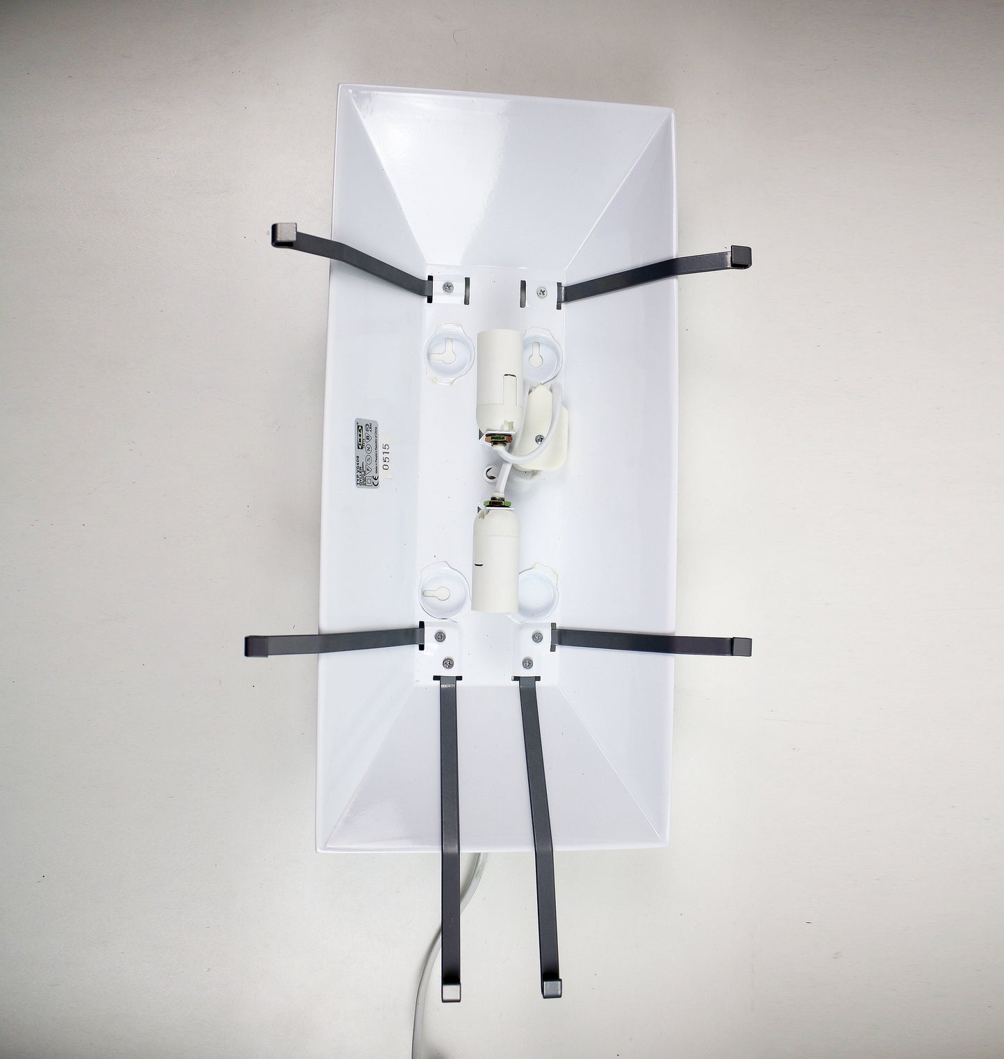 Gyllen by IKEA retired wall light with glass art panel 2006 by David Wahl