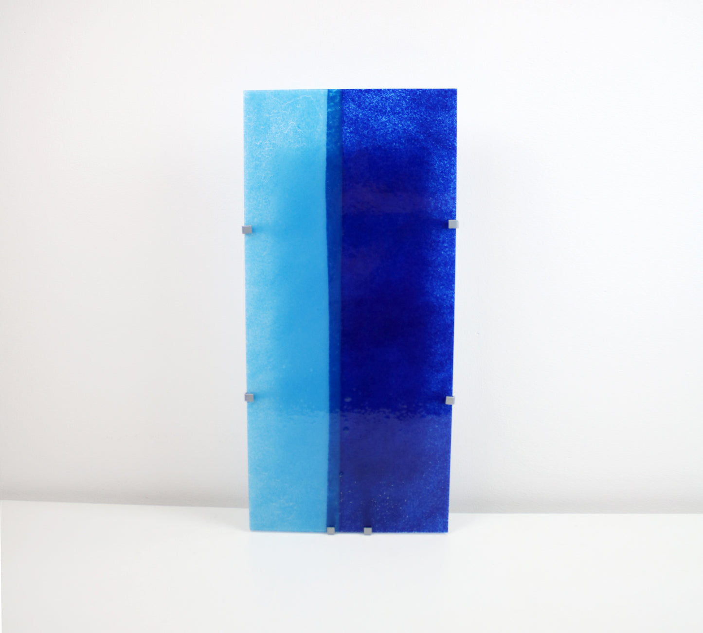 Gyllen by IKEA retired wall light with glass art panel 2006 by David Wahl