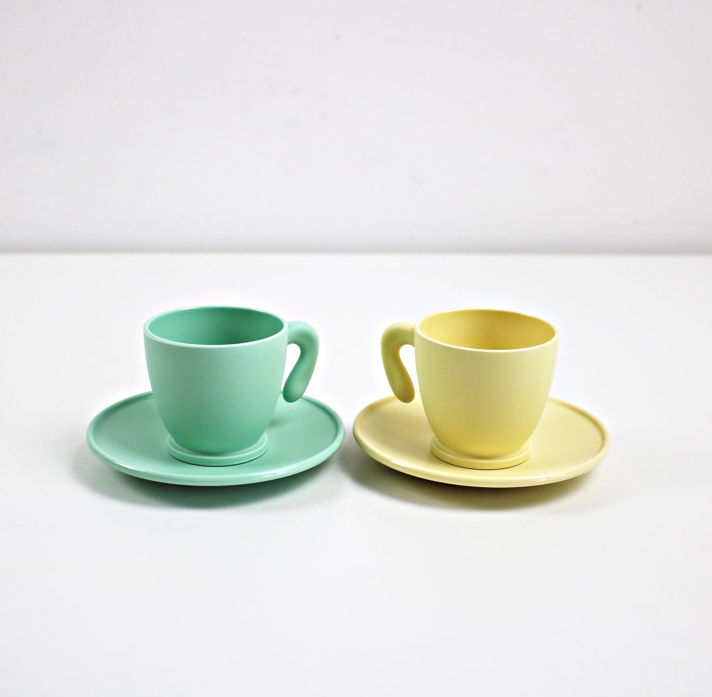 Angletti and Ruzza Zaza espresso cups - green Fratelli Guzzini