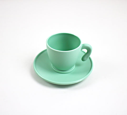 Angletti and Ruzza Zaza espresso cups - green Fratelli Guzzini
