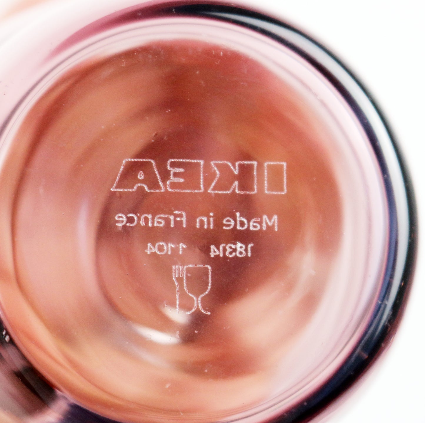 Pairs of retired and preloved Skoja beehive glasses by IKEA 2012