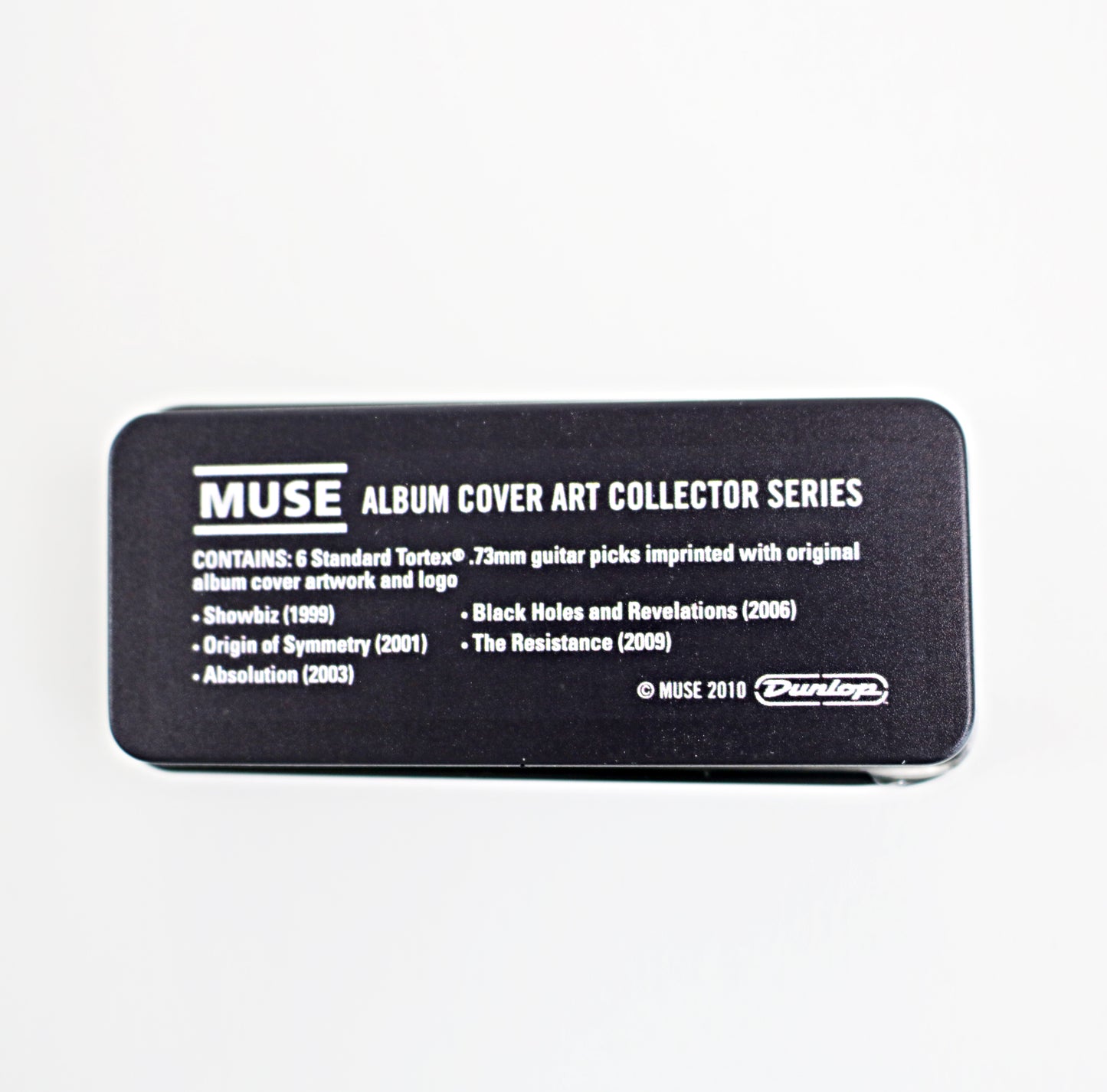 2010 series Muse Album cover art collector series Dunlop guitar picks - sealed RARE