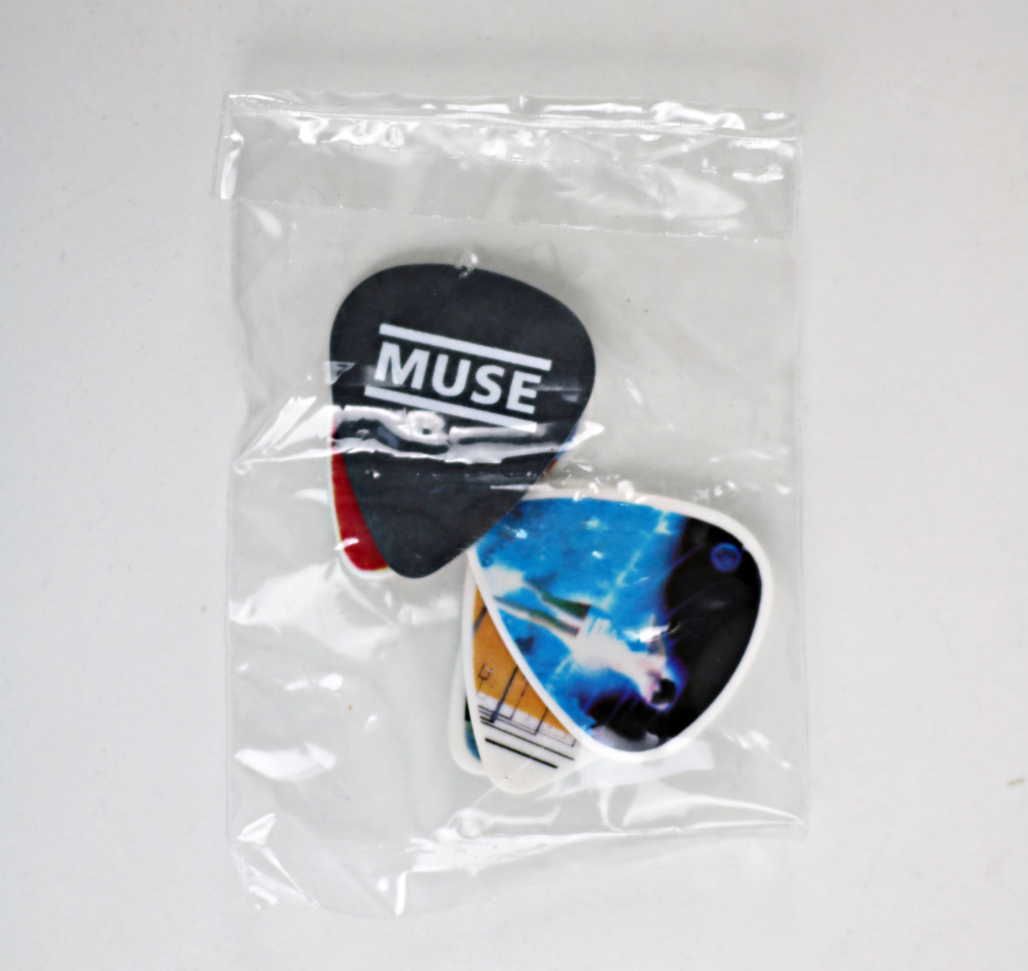 2010 series Muse Album cover art collector series Dunlop guitar picks - sealed RARE