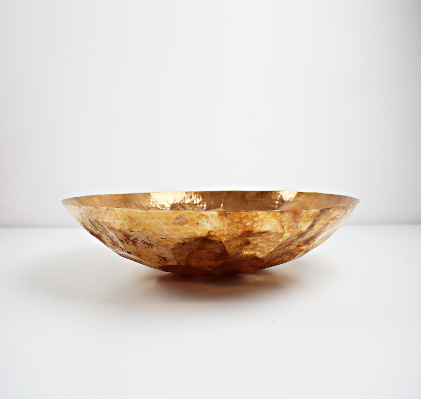 Tom Dixon Eclectic preloved LARGE Copper Hex Bowl - 385mm diameter