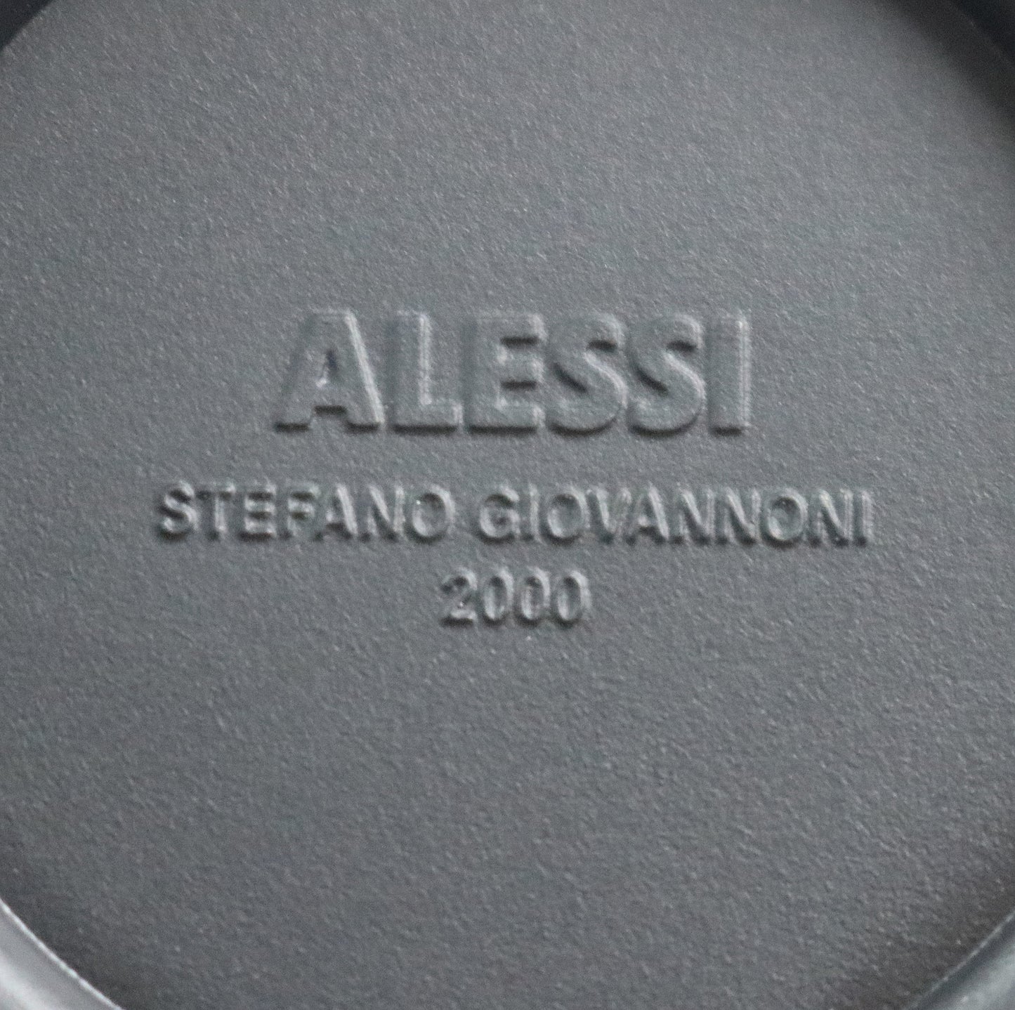 Preloved Cico egg cup pair by Stefano Giovannoni for Alessi - with spoons