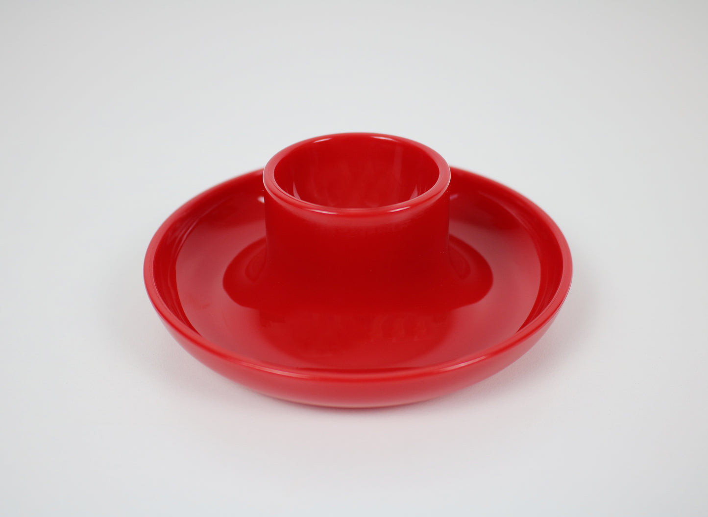 1980s Italian acrylic egg cup by Fratelli Guzzini