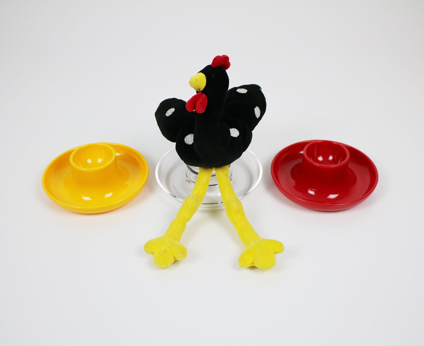 1980s Italian acrylic egg cup by Fratelli Guzzini