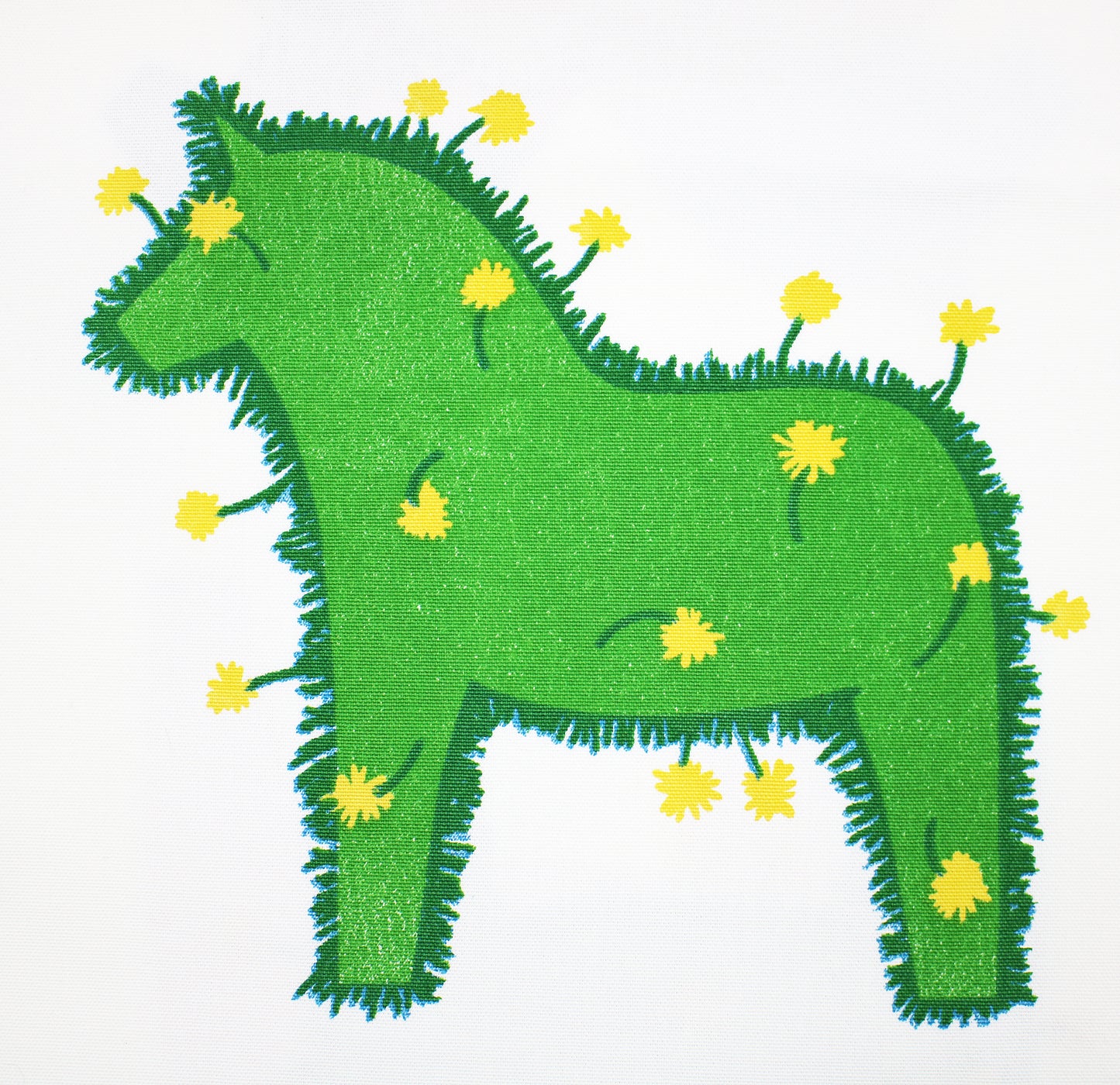 Dala horse fabric length by Katarina Brieditis for IKEA 2004