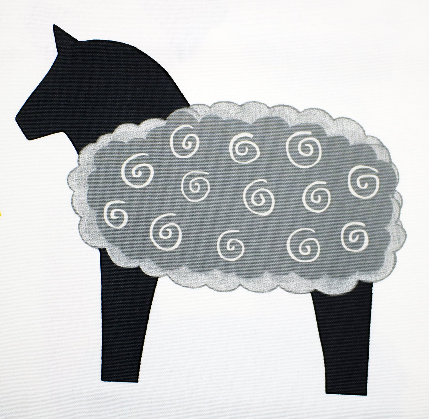 Dala horse fabric length by Katarina Brieditis for IKEA 2004