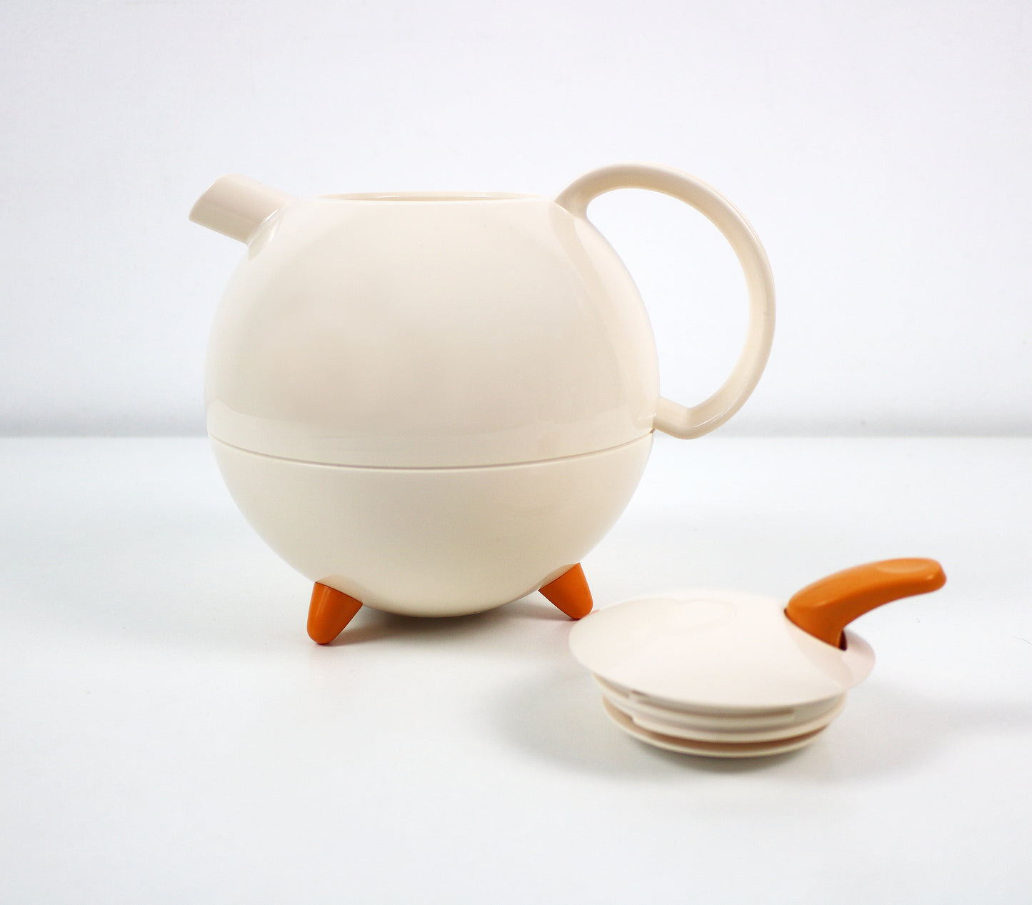 1990s Hans Slany for Leifheit Galileo teapot Memphis inspired